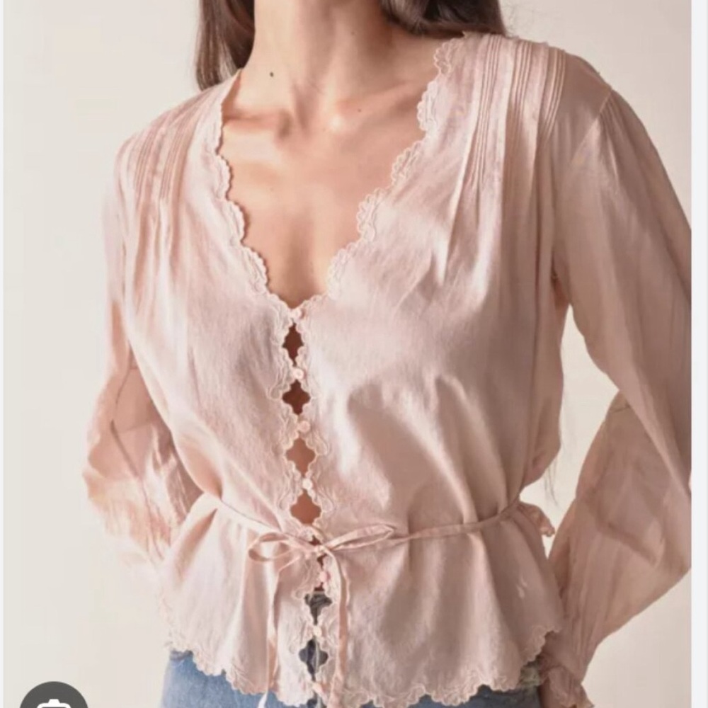 Doen Elayne Blouse in Sun-Dried Rose • Size Small 
brand new !